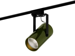 Трековый светильник HOKASU Tube Clip TR4 (85-160/ral9005 – 40w/5098/38deg)