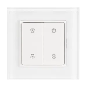 Панель SMART-P47-DIM-G-SUF (3V, 1 зона, Knob, 2.4G) (Arlight, Стекло)