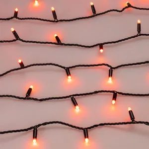 Светодиодная гирлянда ARD-STRING-CLASSIC-10000-BLACK-95LED-LIVE RGBW-DMX (24V, 10W) (Ardecoled, IP65, 1 год)