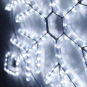 Фигура светодиодная ARD-SNOWFLAKE-M9-900x900-360LED White (230V, 22W) (Ardecoled, IP65, 1 год)