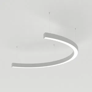 Светильник SP-LINE-HANG-ARC-C3535-D800-28W Warm3000 (WHITE, 230V) (Arlight, Металл)
