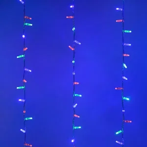 Светодиодная гирлянда ARD-CURTAIN-CLASSIC-2000x3000-CLEAR-756LED RGB (230V, 108W) (Ardecoled, IP65)