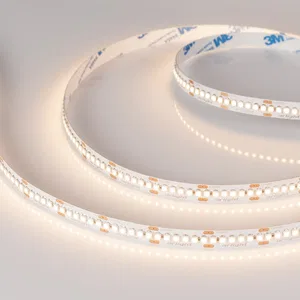 Лента RT-A240-10mm 24V Warm3000 (19.2 W/m, IP20, 3528, 5m) (Arlight, Открытый)