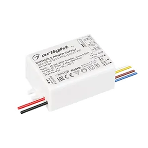 Блок питания ARJ-SP-40250-PFC-DALI2-PD (10W, 3-40V, 250mA) (Arlight, IP20 Пластик, 5 лет)