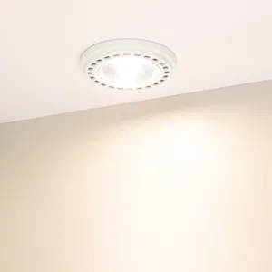 Лампа AR111-UNIT-G53-15W- Day4000 (WH, 24 deg, 12V) (Arlight, Металл)