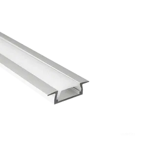 Профиль U-15-IN RAL9003 (с экраном) — 2000мм