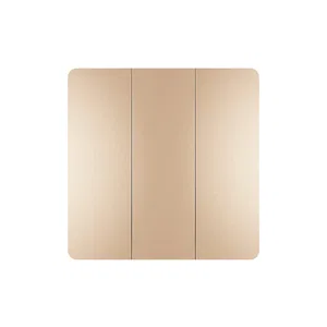 INTELLIGENT ARLIGHT Кнопочная панель KINETIC-801-22-3G-WP-SUF Gold (No battery, IP67, 433Mhz) (IARL, IP67 Пластик, 3 года)