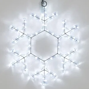 Фигура светодиодная ARD-SNOWFLAKE-M7-450x375-108LED White (230V, 6.5W) (Ardecoled, IP65, 1 год)