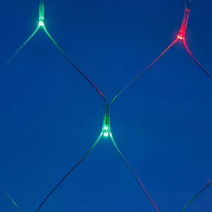 Светодиодная гирлянда ARD-NETLIGHT-HOME-1500x1000-CLEAR-96LED RGB (230V, 9W) (Ardecoled, IP20)