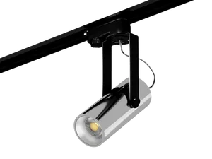 Трековый светильник HOKASU Tube Clip TR4 (85-160/ral9005 – 40w/5098/38deg)