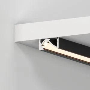 Профиль SL-BEVEL-W21-2000 ANOD BLACK (Arlight, Алюминий)
