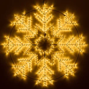 Фигура светодиодная ARD-SNOWFLAKE-M8-950x950-540LED Warm (230V, 33W) (Ardecoled, IP65, 1 год)