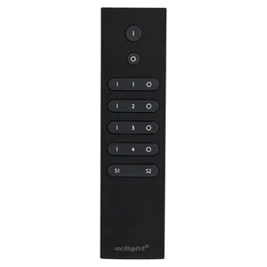 Пульт SR-2833N-Z4 Black (диммер 4 зоны) (Arlight, IP20 Пластик, 3 года)