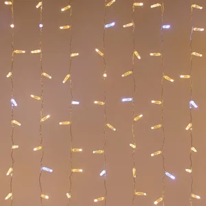 Светодиодная гирлянда ARD-CURTAIN-CLASSIC-2000x3000-CLEAR-760LED-BLINK Warm-White (230V, 60W) (Ardecoled, IP65)