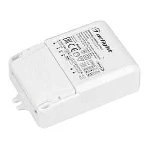 Блок питания ARJ-SP-12-PFC-DALI2-A (12W, 3-24V, 0.35-0.7A) (Arlight, IP20 Пластик, 5 лет)
