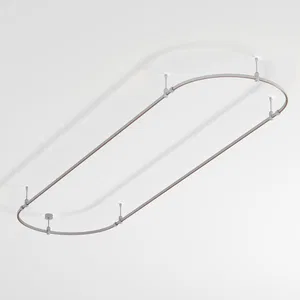 Основание ART-APRIORI-OVAL-ROD-200-3000x1000 (TN) (Arlight, IP20 Металл, 3 года)