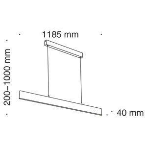 Подвесной светильник Technical P010