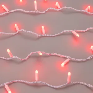 Светодиодная гирлянда ARD-STRING-CLASSIC-20000-WHITE-200LED-MILK-SYNC RGB (230V, 13W) (Ardecoled, IP65, 1 год)