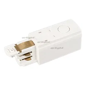 Коннектор питания LGD-4TR-CON-POWER-L-WH (D) (Arlight, IP20 Пластик, 3 года)