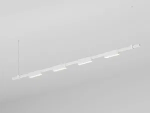 Подвесной светильник HOKASU PL11 (RAL9003/2000mm – 200mm/LT70/3K/24W/120deg)