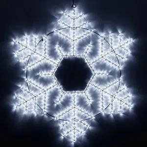 Фигура светодиодная ARD-SNOWFLAKE-M10-1000x900-504LED White (230V, 31W) (Ardecoled, IP65, 1 год)