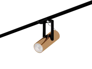 Трековый светильник HOKASU Tube Clip TR2 (85-160/ral9005 – 30w/3090/15deg)