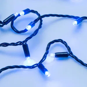 Светодиодная гирлянда ARD-STRING-CLASSIC-10000-BLACK-100LED-STD BLUE (230V, 7W) (Ardecoled, IP65, 1 год)