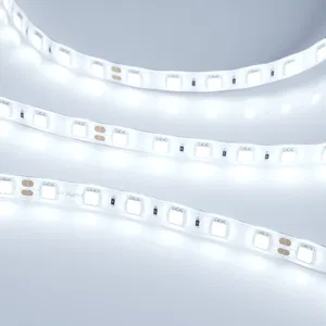 Лента RTW 2-5000SE 24V Cool 2x (5060, 300 LED, LUX) (Arlight, 14.4 Вт/м, IP65)
