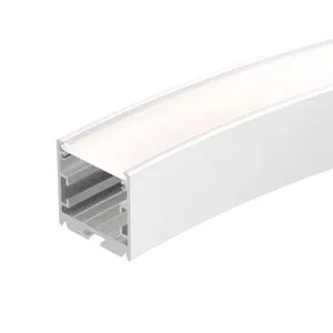 Профиль SL-ARC-3535-D800-A90 WHITE (630мм, дуга 1 из 4) (Arlight, Алюминий)
