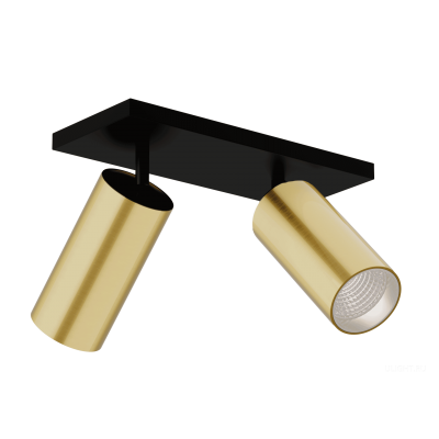 Накладной Светильник HOKASU Tube DUO (85-130/gold – 40w/4090/15deg)