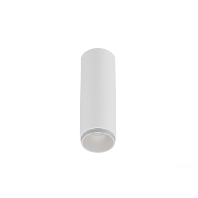 Накладной светильник HOKASU Tube Zoom (55-120/ral9003 – 10w/4090/12-50deg)