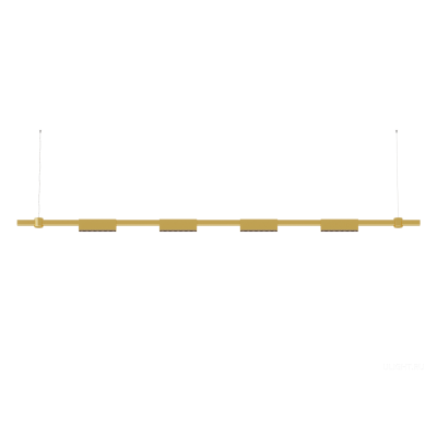 Подвесной светильник HOKASU PL11 (GOLD/2000mm – 190mm/3K/14W/40deg)