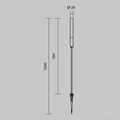 Ландшафтный светильник Outdoor O487FL-L3GF3K1
