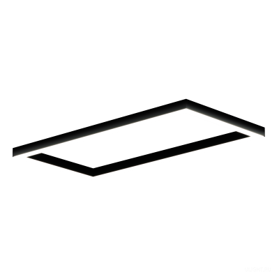 Светильник HOKASU Frame S50 (RAL9005/1219x617mm/LT70 — 4K/78W)