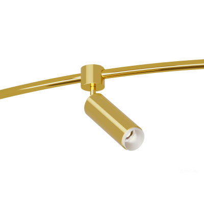 Светильник HOKASU PL12 Tube Zoom (GOLD/D55/160mm — 4K/10W/12-55deg)