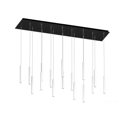 Подвесной светильник HOKASU Tube Cascade+ (40-/ral9003 – 112w/4090/36deg)