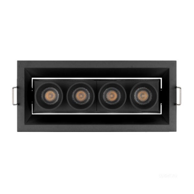 Светильник MS-ORIENT-BUILT-TURN-TC-S67x150-10W Day4000 (BK-BK, 30 deg, 230V) (Arlight, IP20 Металл, 5 лет)