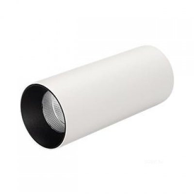 Светильник SP-POLO-SURFACE-R65-8W Warm3000 (WH-BK, 40 deg) (Arlight, IP20 Металл, 5 лет)
