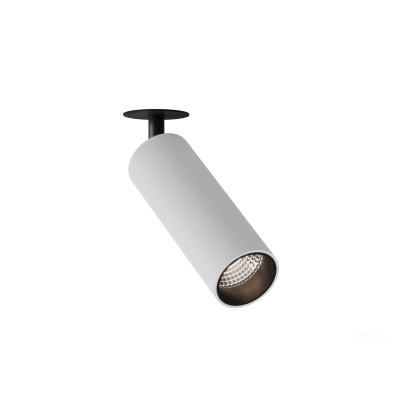 Встраиваемый светильник HOKASU Tube IN (55-120/ral9003 – 10w/2790/10deg)