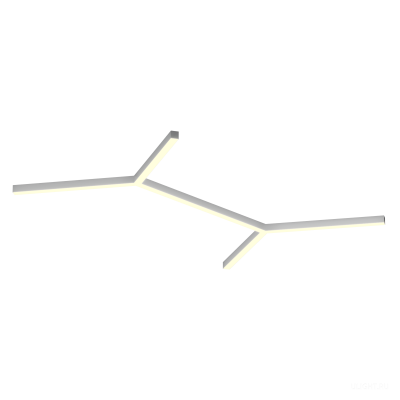 Светильник HOKASU Molecule S50 (RAL9003/6x819mm/LT70 — 3K/104W)