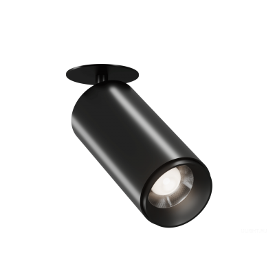 Встраиваемый светильник HOKASU Tube IN Zoom (85-160/ral9005 – 20w/2790/12-50deg)