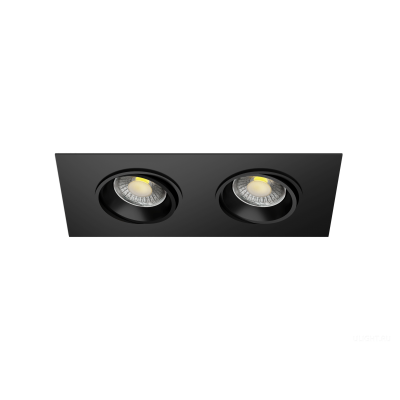 Светильник HOKASU DOTs-S Spin DTW noPS (2/RAL9005/15deg — 2.2-4K/40W)