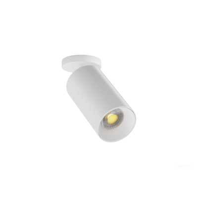 Накладной светильник HOKASU Tube ON (85-130/ral9003 – 30w/3090/60deg)