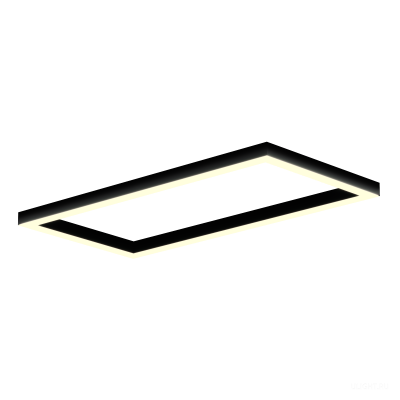 Светильник HOKASU Frame S50 (RAL9005/1219x617mm/LT70 — 3K/78W)