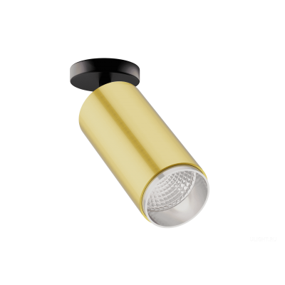 Накладной светильник HOKASU Tube ON Zoom (85-160/gold – 20w/4098/12-50deg)