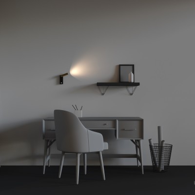 Настенный светильник (бра) Technical C078WL-L3BBS3K