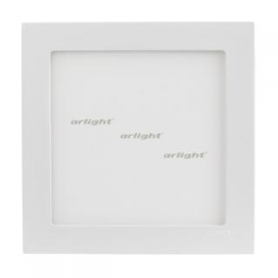 Светильник DL-192x192M-18W Warm White (Arlight, IP40 Металл, 3 года)