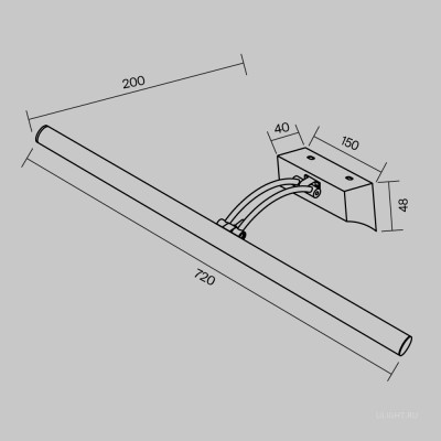 Подсветка Maytoni MIR003WL-L16CH