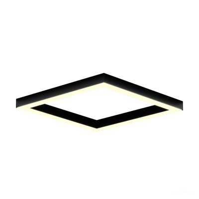 Светильник HOKASU Frame S50 (RAL9005/617x617mm/LT70 — 3K/52W)