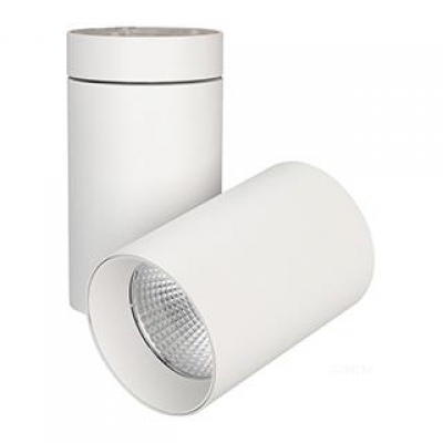Светильник SP-POLO-SURFACE-TURN-R85-15W Day4000 (WH-WH, 40 deg) (Arlight, IP20 Металл, 3 года)